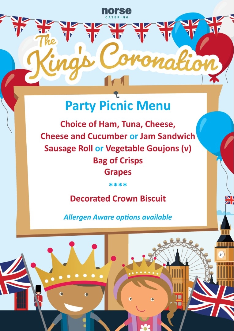 Norse Catering - The Kings Coronation Menu - May 2023 - Antingham and Southrepps (Large)